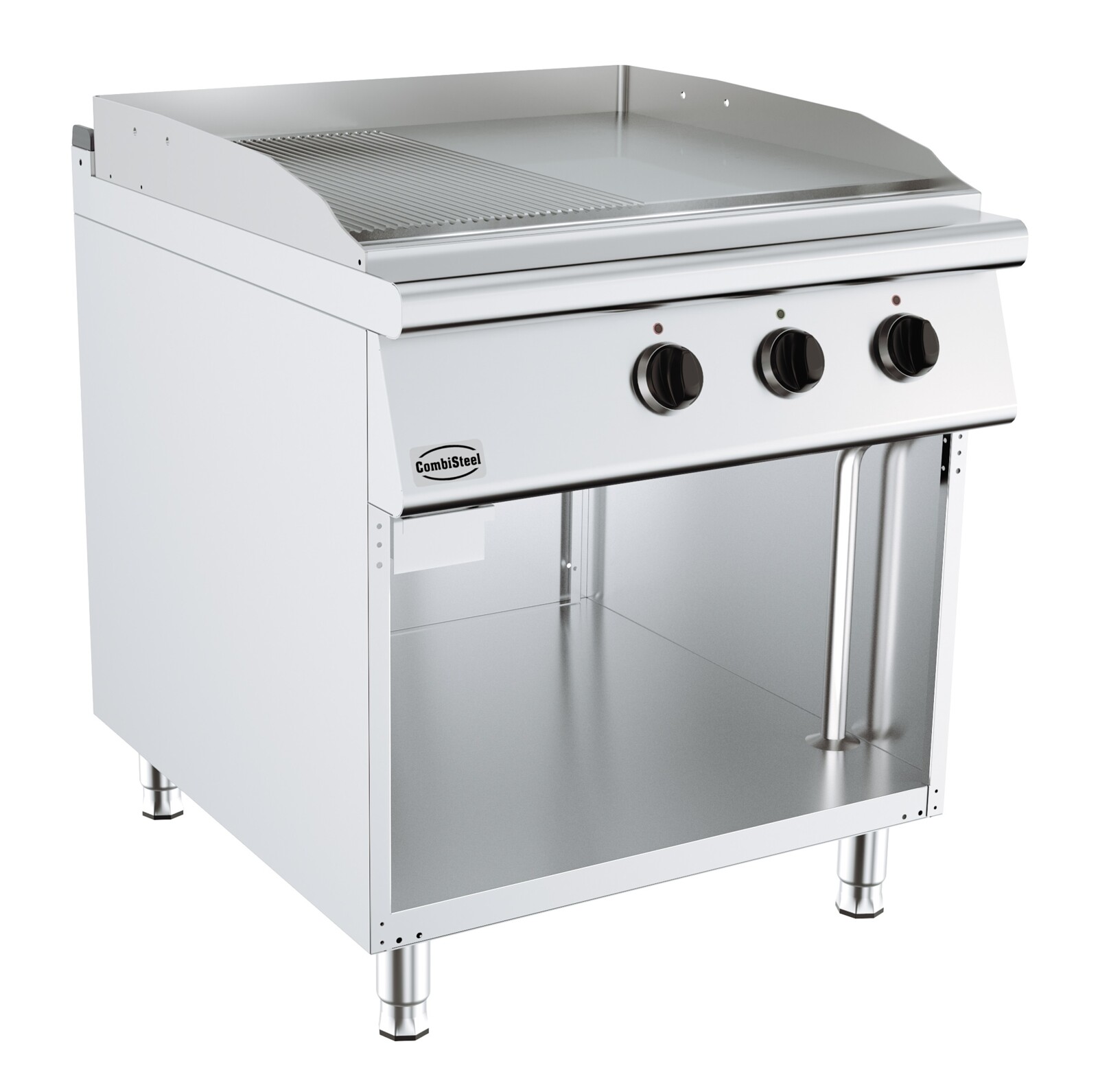 Combisteel Base 900 Electric Fry Top, 12kW, Smooth/Grooved Surface 1