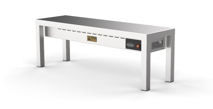 Combisteel Ceramic Heated Overshelf 1000mm, 3x 250W Elements 1