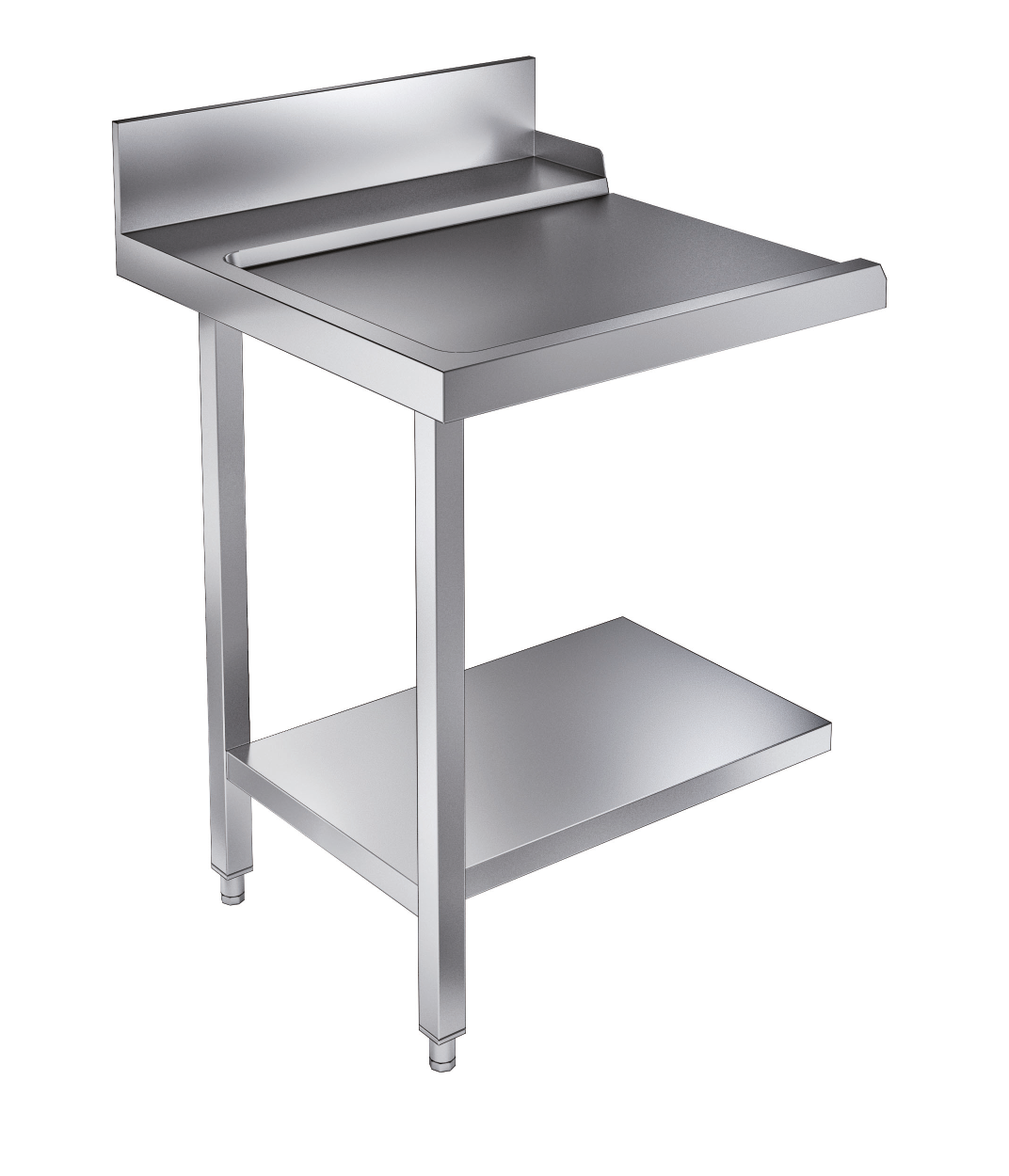 Combisteel Exit Table Bottom Shelf 700mm Left Position 1