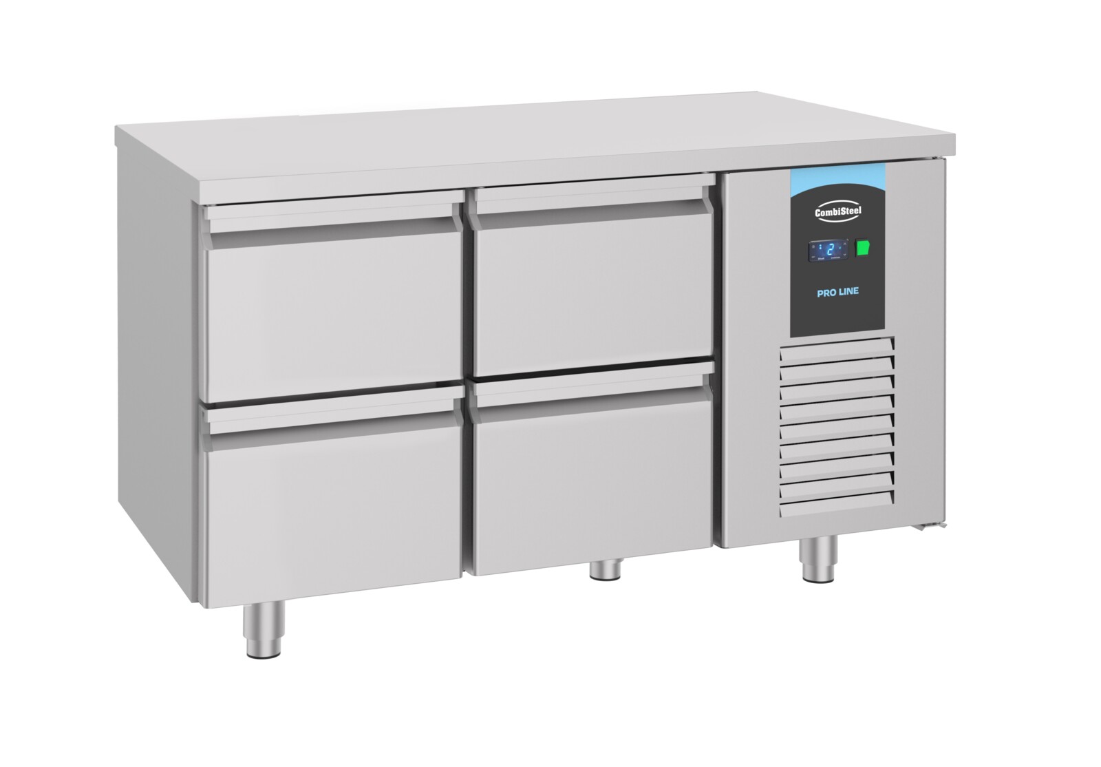 Combisteel 700 Refrigerated Counter 4 Drawers, 281L Energy Line 1