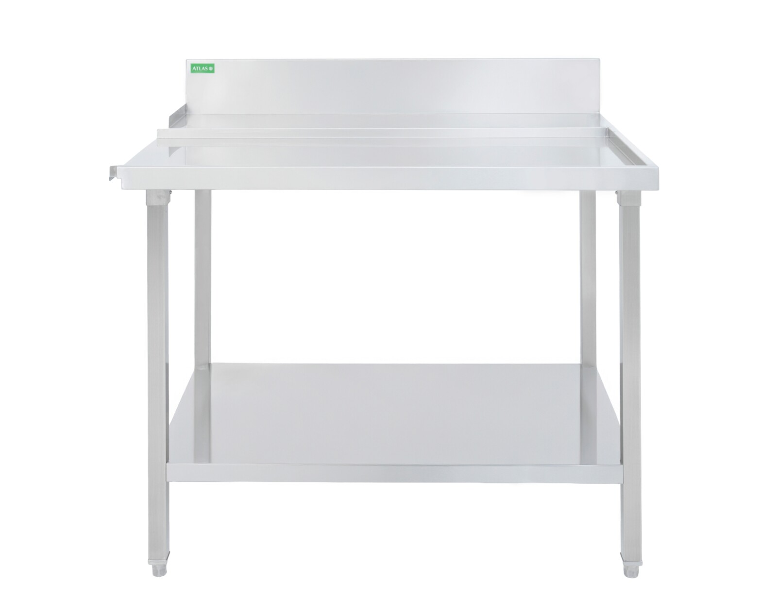 Atlas DETL1100 Dishwasher Exit Table Left-to-Right 1100mm 1