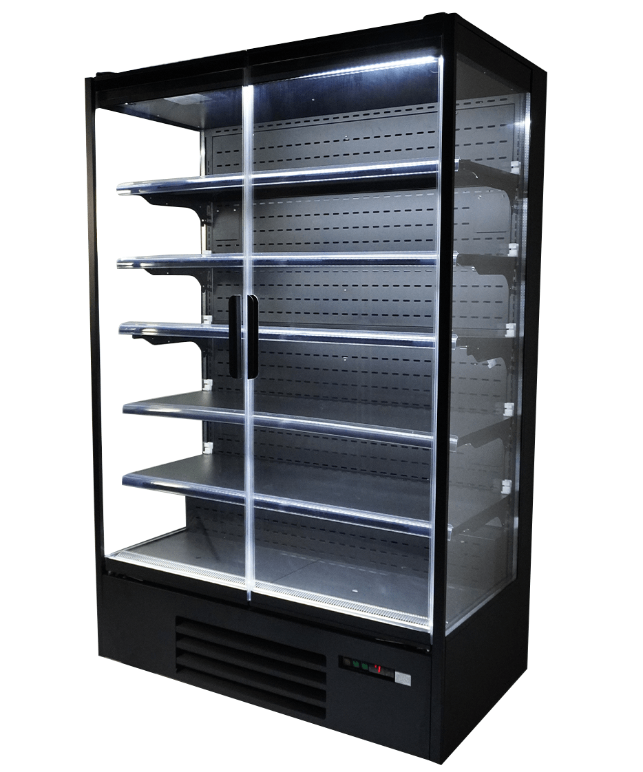 Combisteel Marco 1.3 Wall Mounted Display Fridge, 1292L, 2 Glass Doors 3