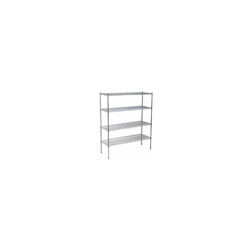 Atlas Shelf Set C Complete Chrome 4-Tier 1825mm Professional Storage 1