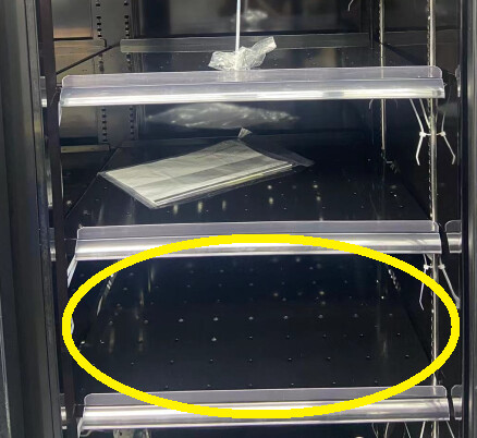 Combisteel Perforated Grid Middle Black for Gas Ranges 7455 Series 2