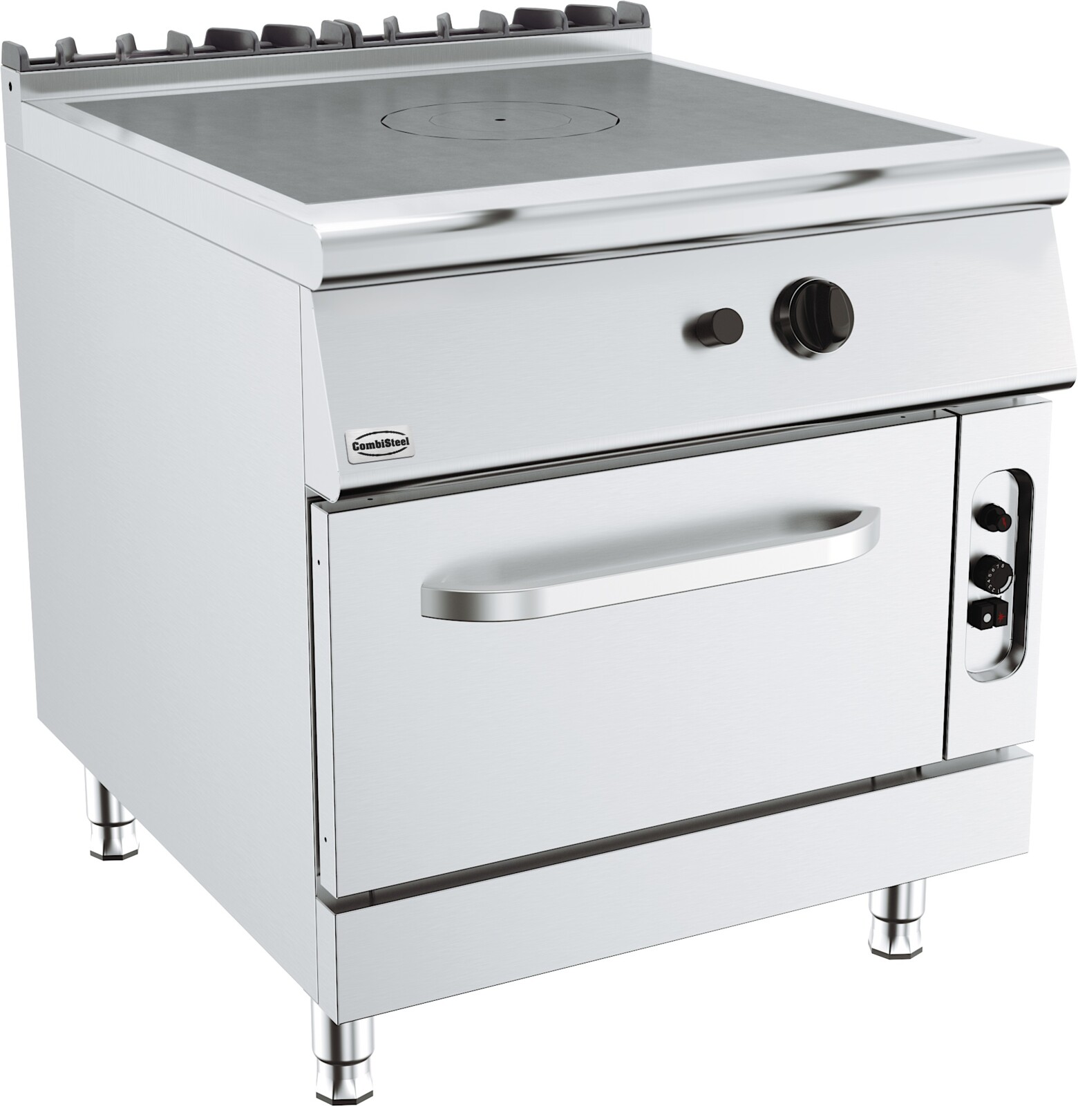 Combisteel Base 900 Gas Range with Solid Top, 11 kW Total Output 1