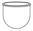 Combisteel Bowl 350mm Diameter for Mixing Equipment 1