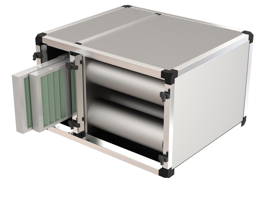 Combisteel Air Cleaner 2500 m³/h, 10 Filters, Commercial Kitchen 1