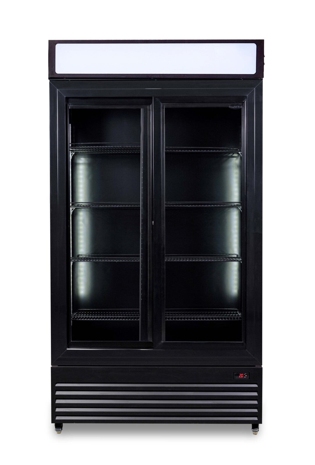 Combisteel BEZ-780 SL Black Sliding Glass Door Refrigerator, 780L 2