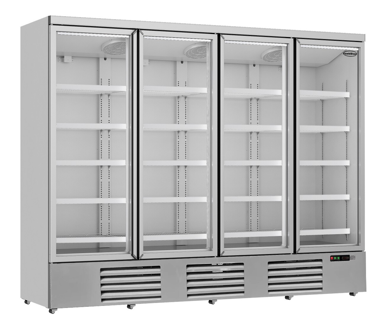 Combisteel 4 Glass Door Refrigerator JDE-2025R, 2025L Capacity 1