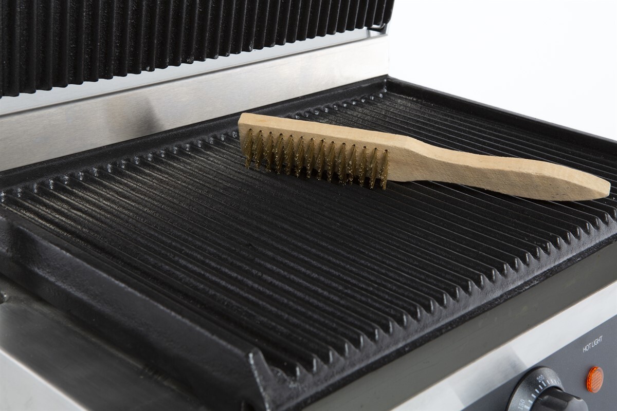 Combisteel Contact Grill Panini, 2.2 kW, Ribbed Plate 3
