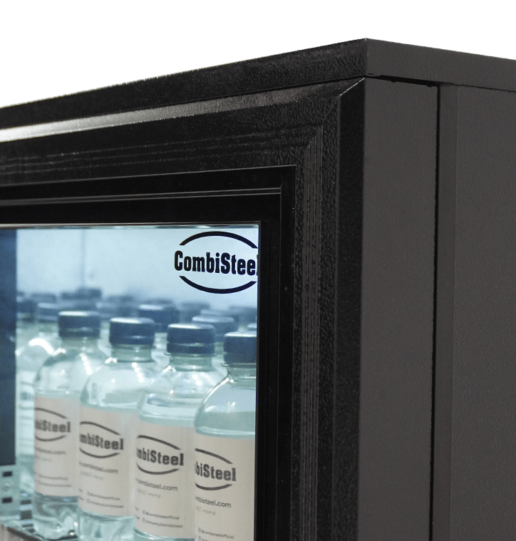 Combisteel Backbar Cooler Black 2 Sliding Doors, 198L, Ventilated 5
