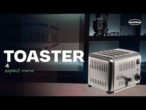 Combisteel 4-Slot Commercial Toaster, 1.8 kW, Stainless Steel 5