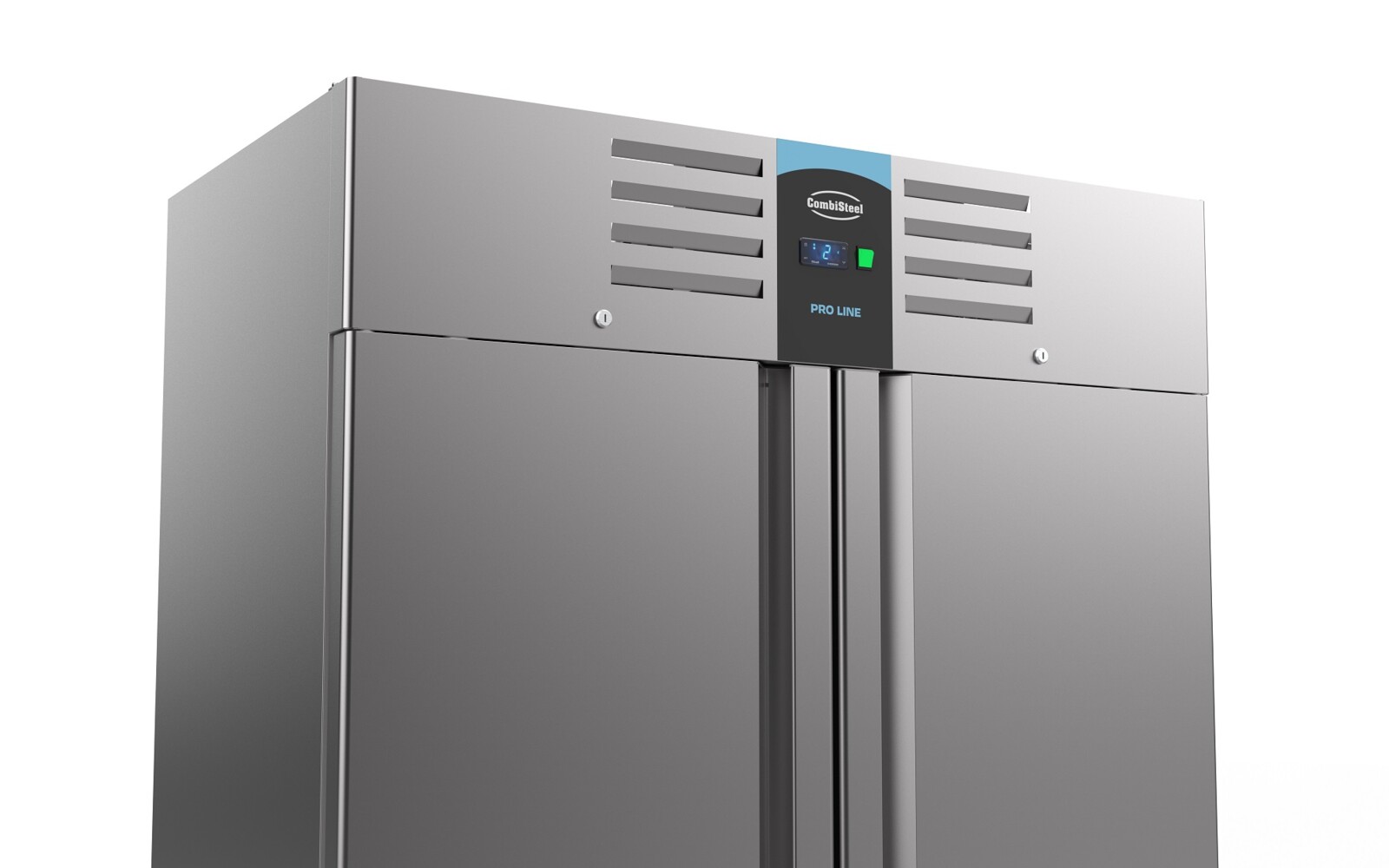 Combisteel Pro Line Refrigerator 1200L, Dual Door, Stainless Steel 4