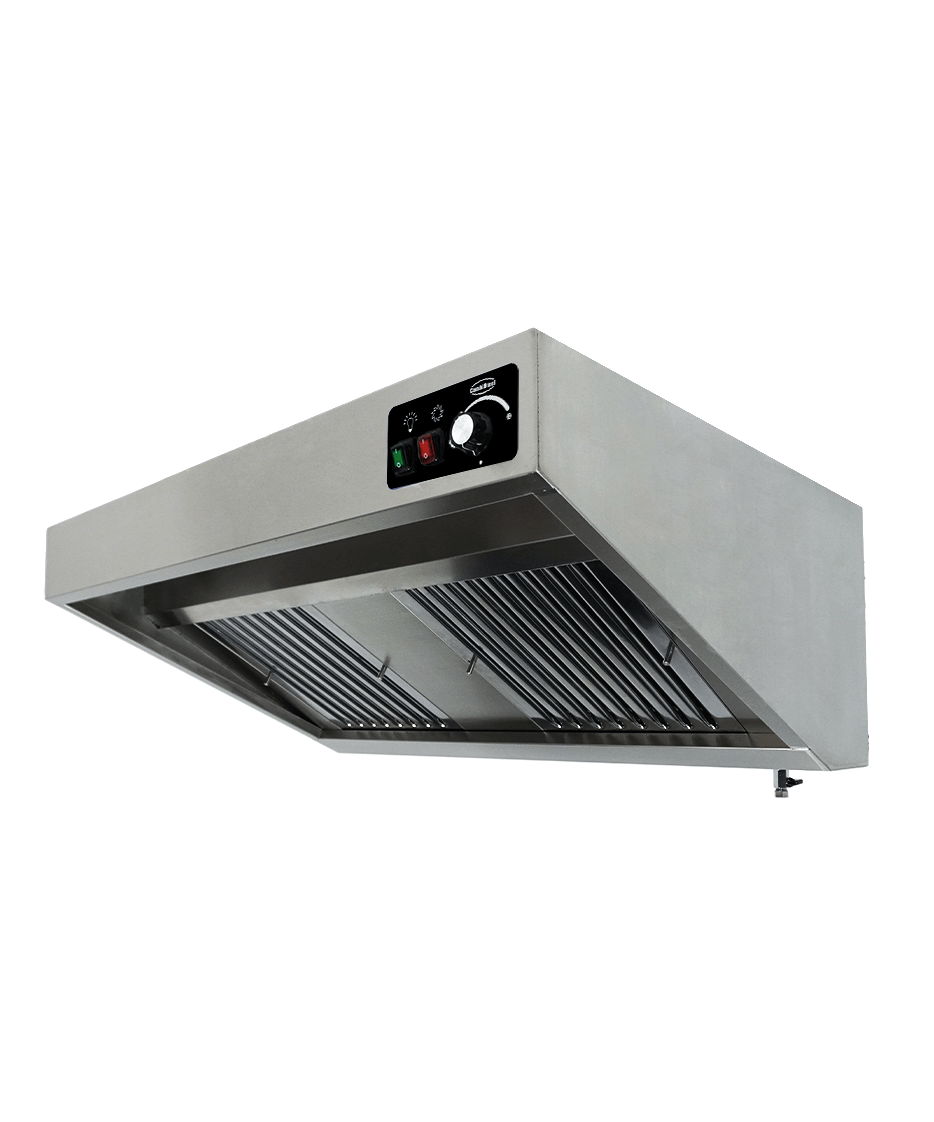 Combisteel Wall-Mounted Hood 1200mm, 2000 m³/h, Complete 4