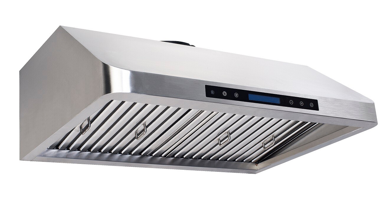 Combisteel Mounted Hood 900mm, 1530 m³/h Extraction, LED Lighting 2
