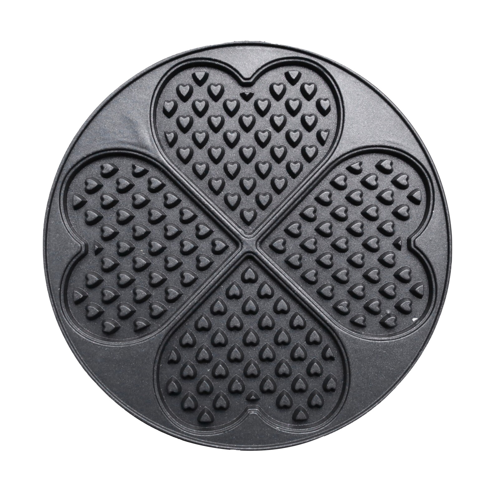 Combisteel Heart-Shaped Waffle Iron 4 Pieces, 1 kW Commercial 6