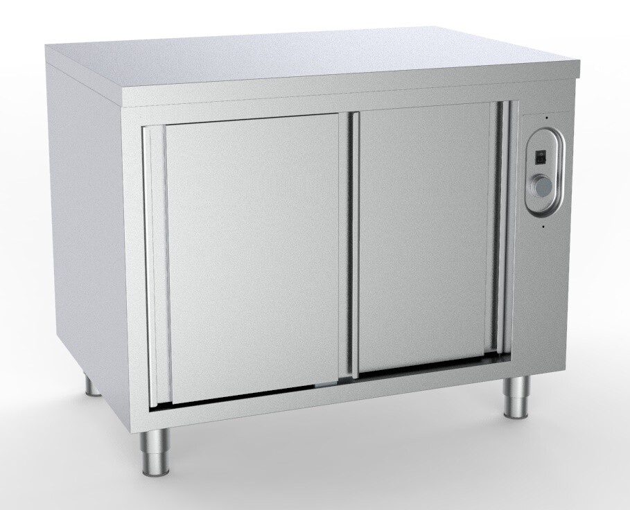 700 Heated Cupboard 1400mm, 2 Door, 1.5kW Electric 1