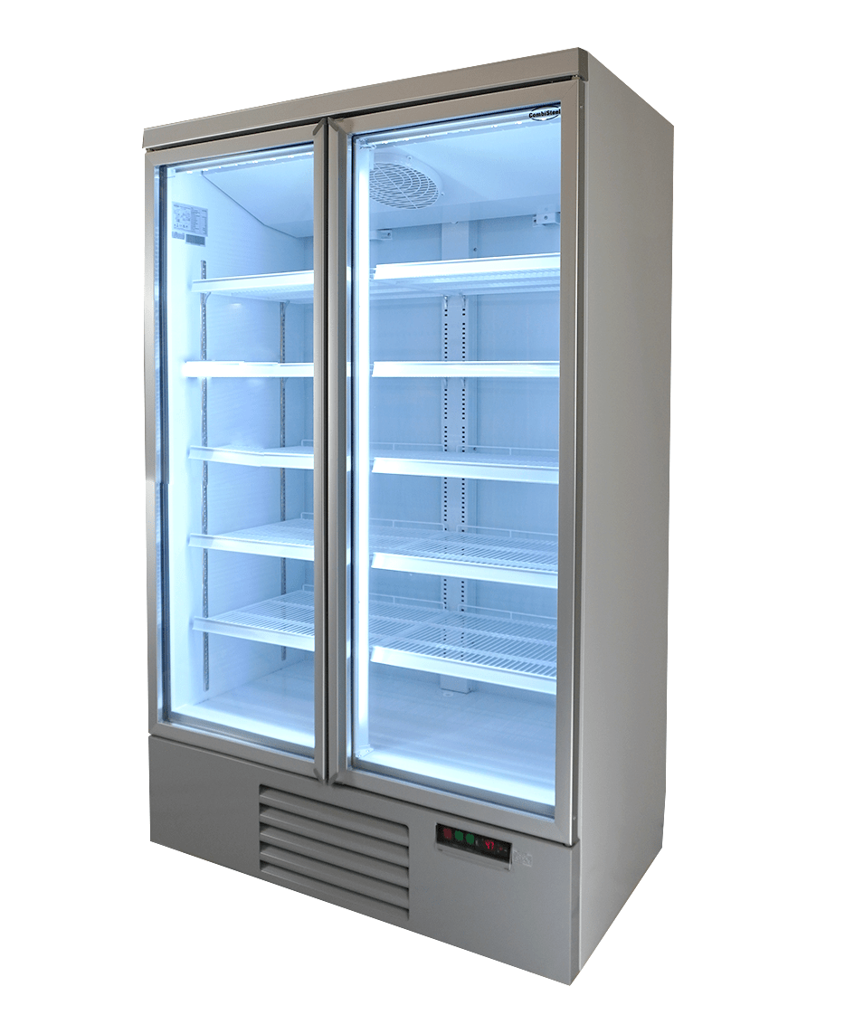 Combisteel Glass Door Refrigerator JDE-1000R, 1000L Capacity 6