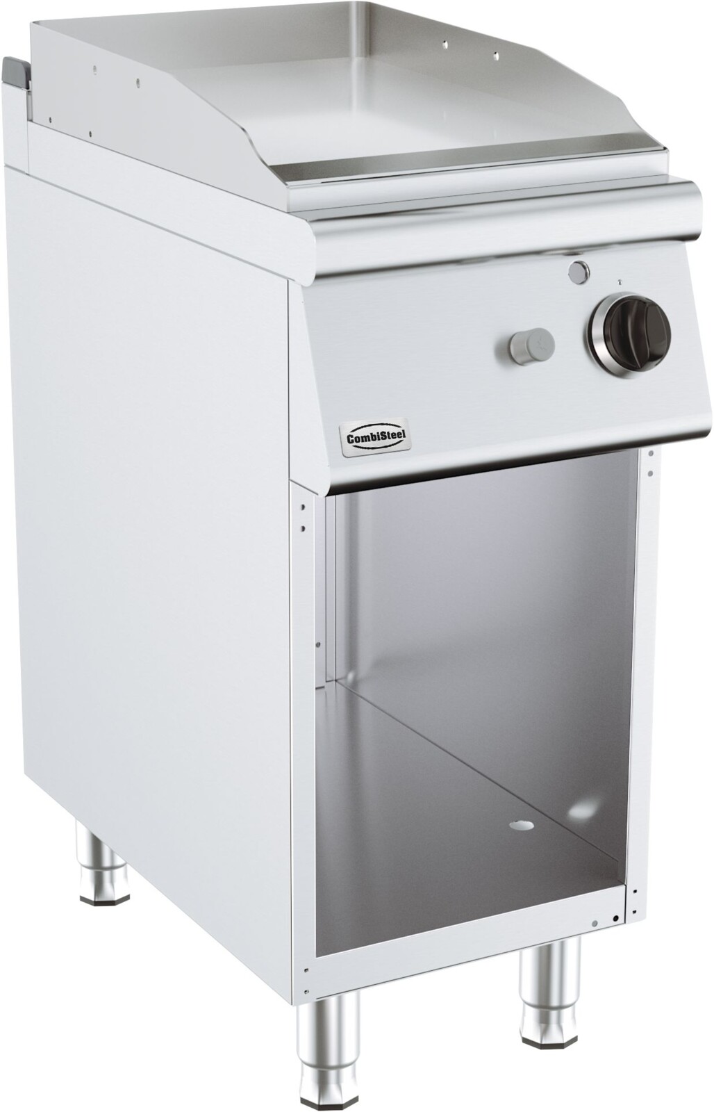 Combisteel Gas Fry Top Chrome 6.5 kW, 400x700mm Freestanding 1