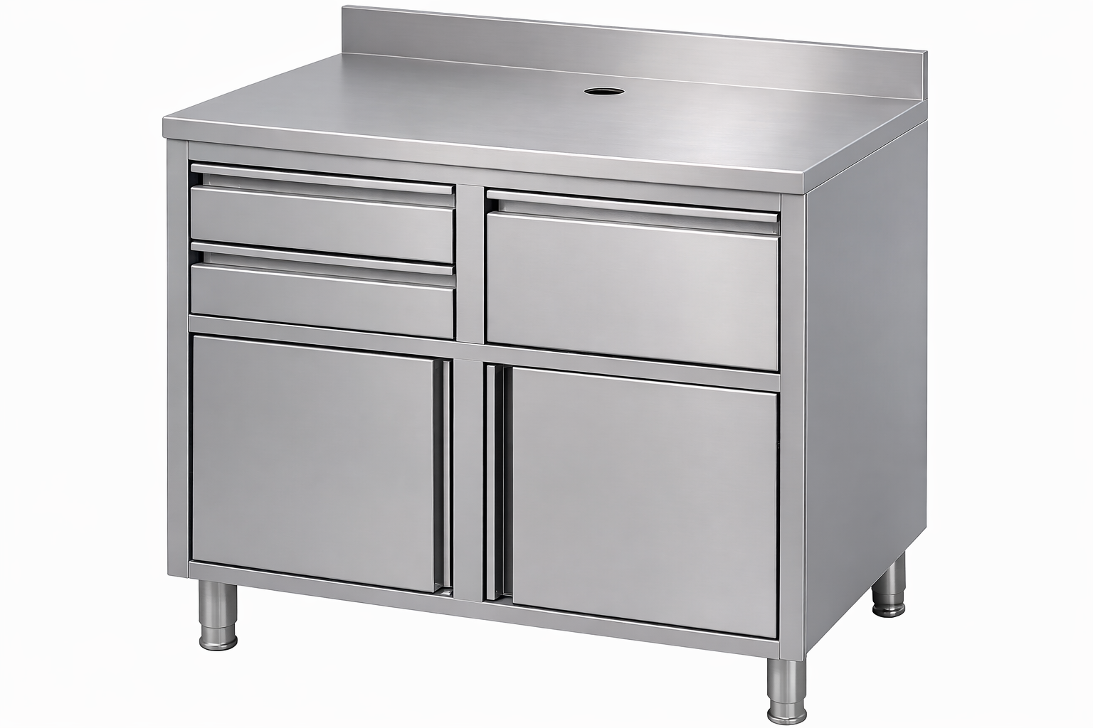 Combisteel Stainless Steel Coffee Worktable 1250x600mm 1