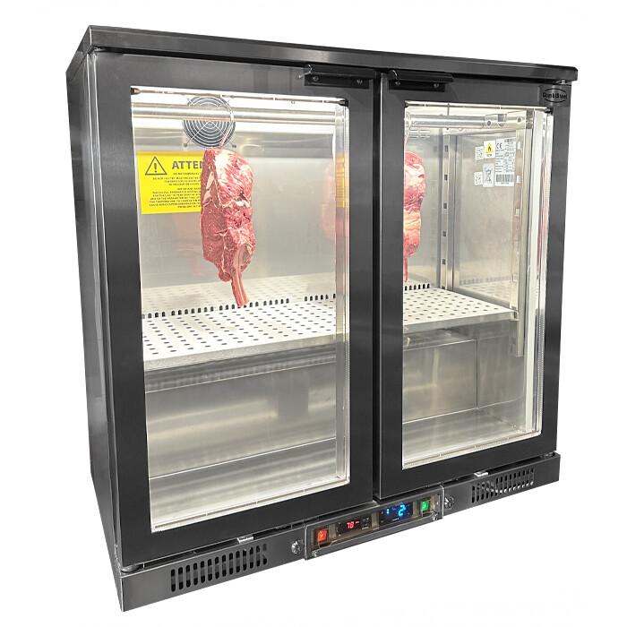 Combisteel Dry Age Cabinet 198L, Dual Door, Stainless Steel 1