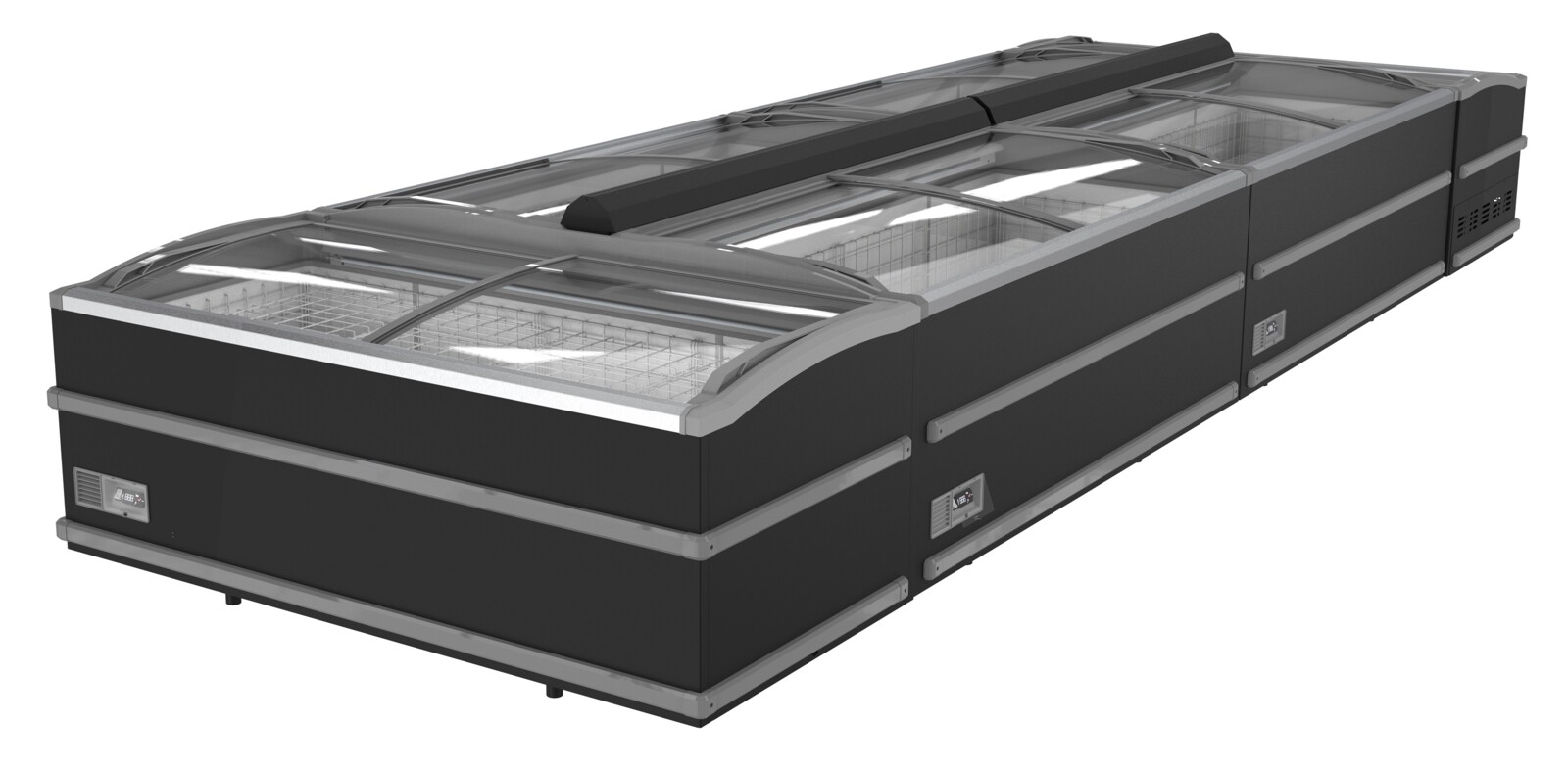 Combisteel Supermarket Chest Freezer 2.5m, 1372L, Automatic Defrost 2
