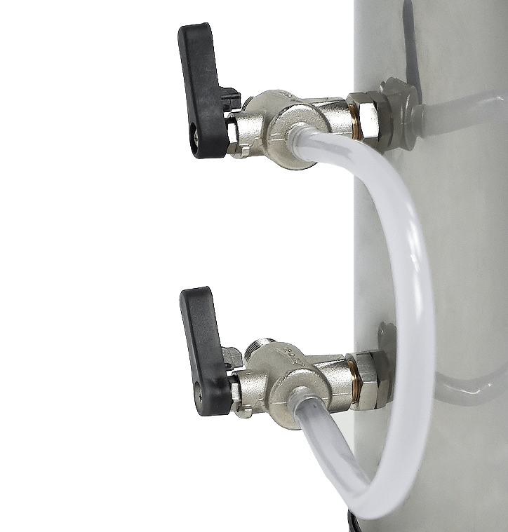Combisteel Water Softener 16L, Stainless Steel, Manual Operation 5