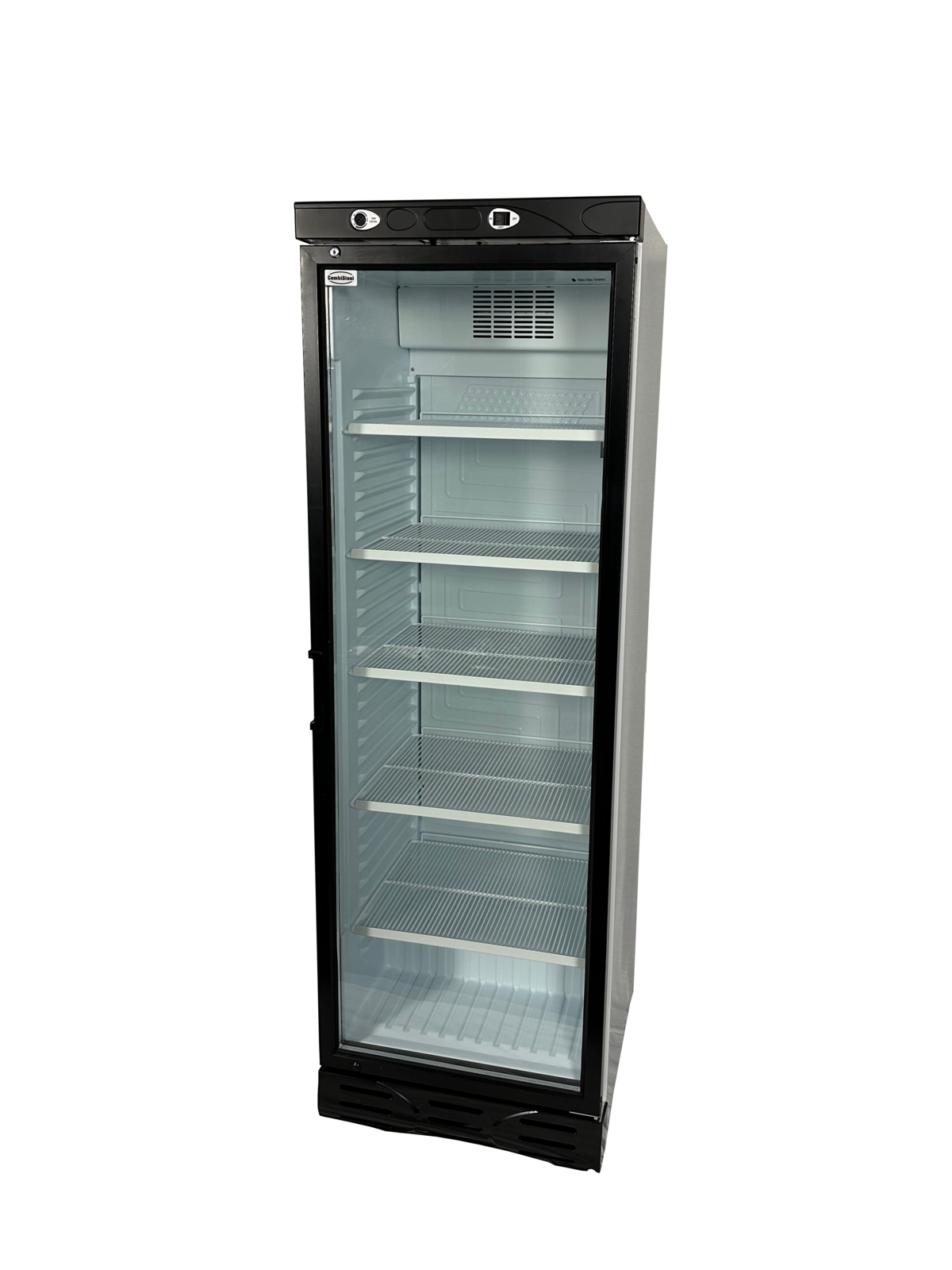 Combisteel Glass Door Refrigerator 382L, LED Display, Static Cooling 2