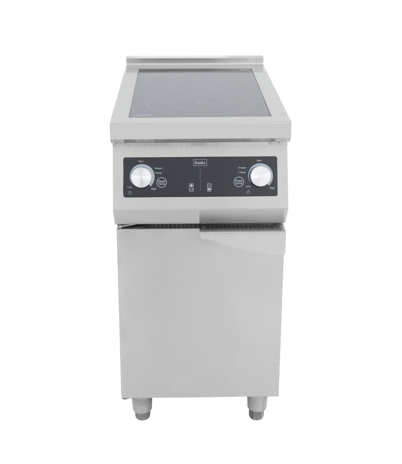 Banks D4070FS2 Freestanding 2 Burner Induction Cooker 3 Phase 1