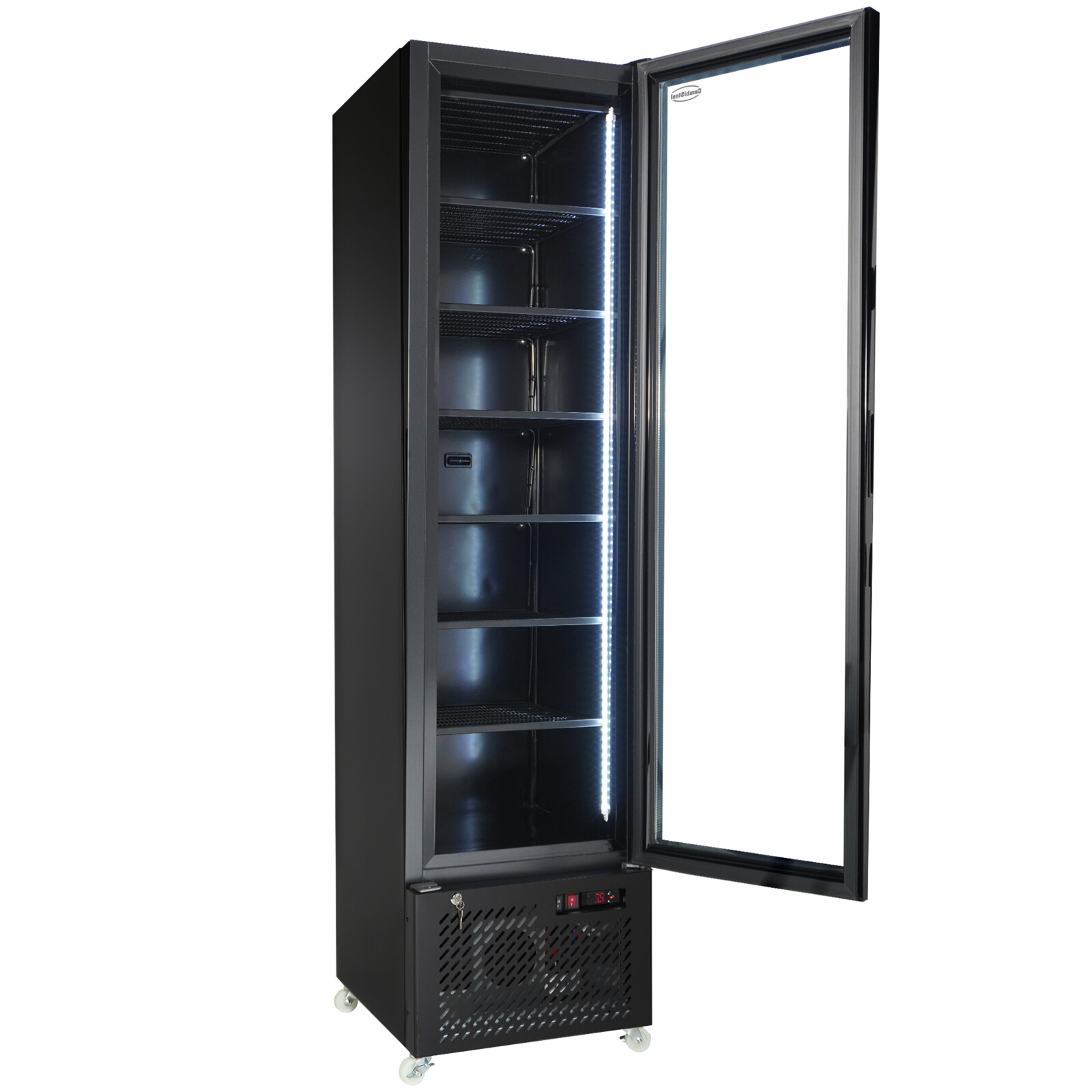 Combisteel Glass Door Freezer NAP-250F, 208L, -22°C Display 2