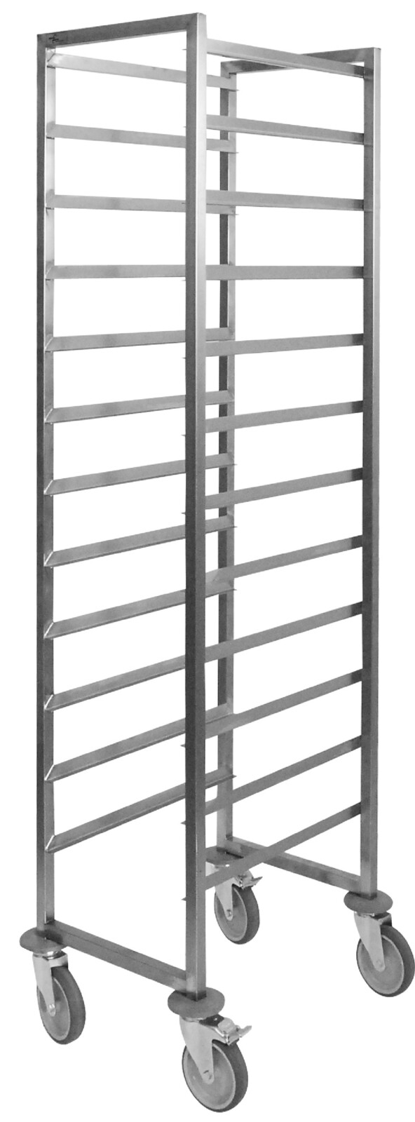 Combisteel Clearing Trolley 1/1 GN, 18 Guide Pairs, 1800mm Height 1