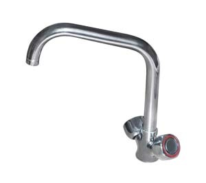 Commercial Kitchen Faucet Single Hole 3/4 Inch Connection 1