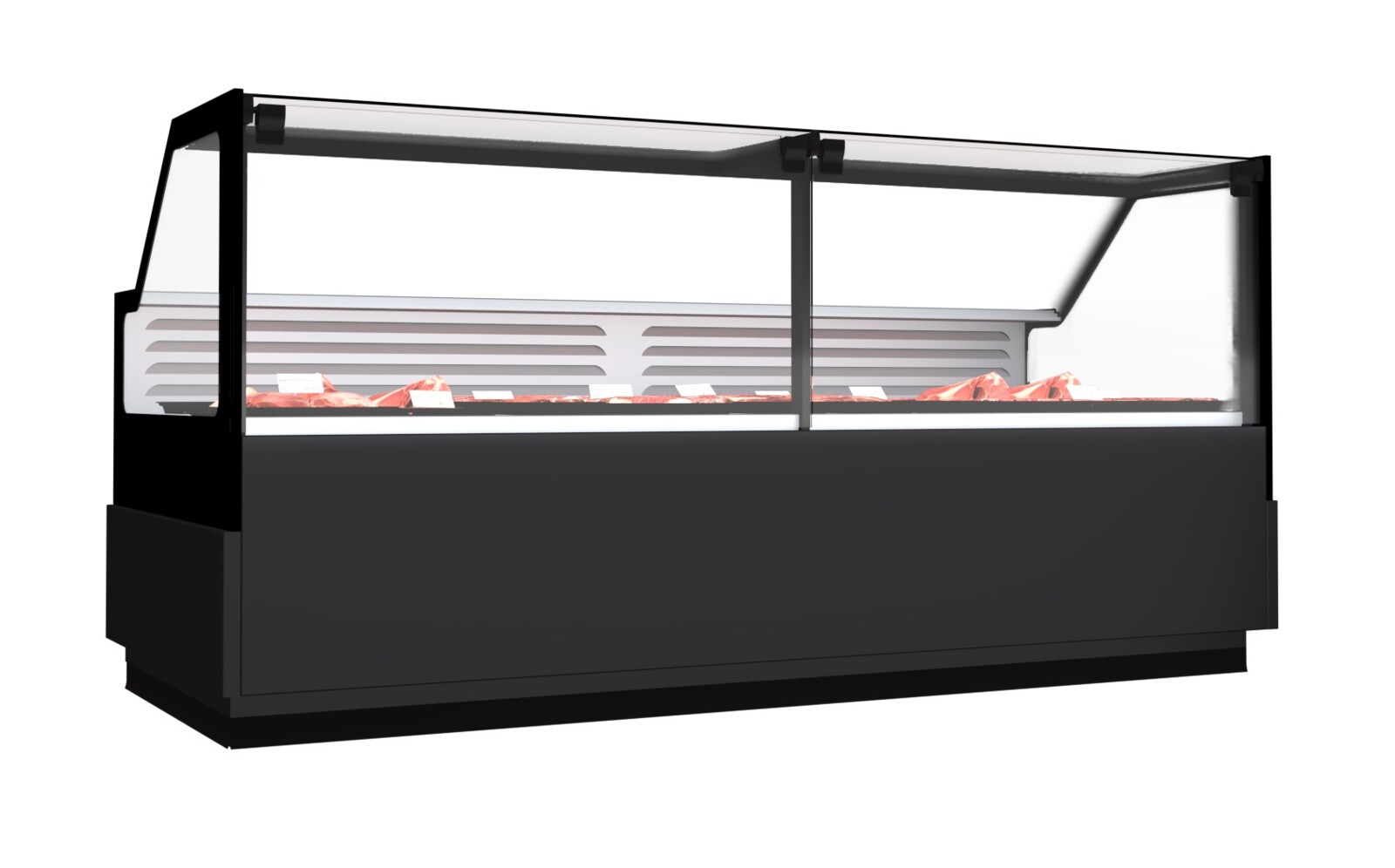 Combisteel Rick 2.5 Refrigerated Meat Display Case, 2.57m, Plate Cooling 1