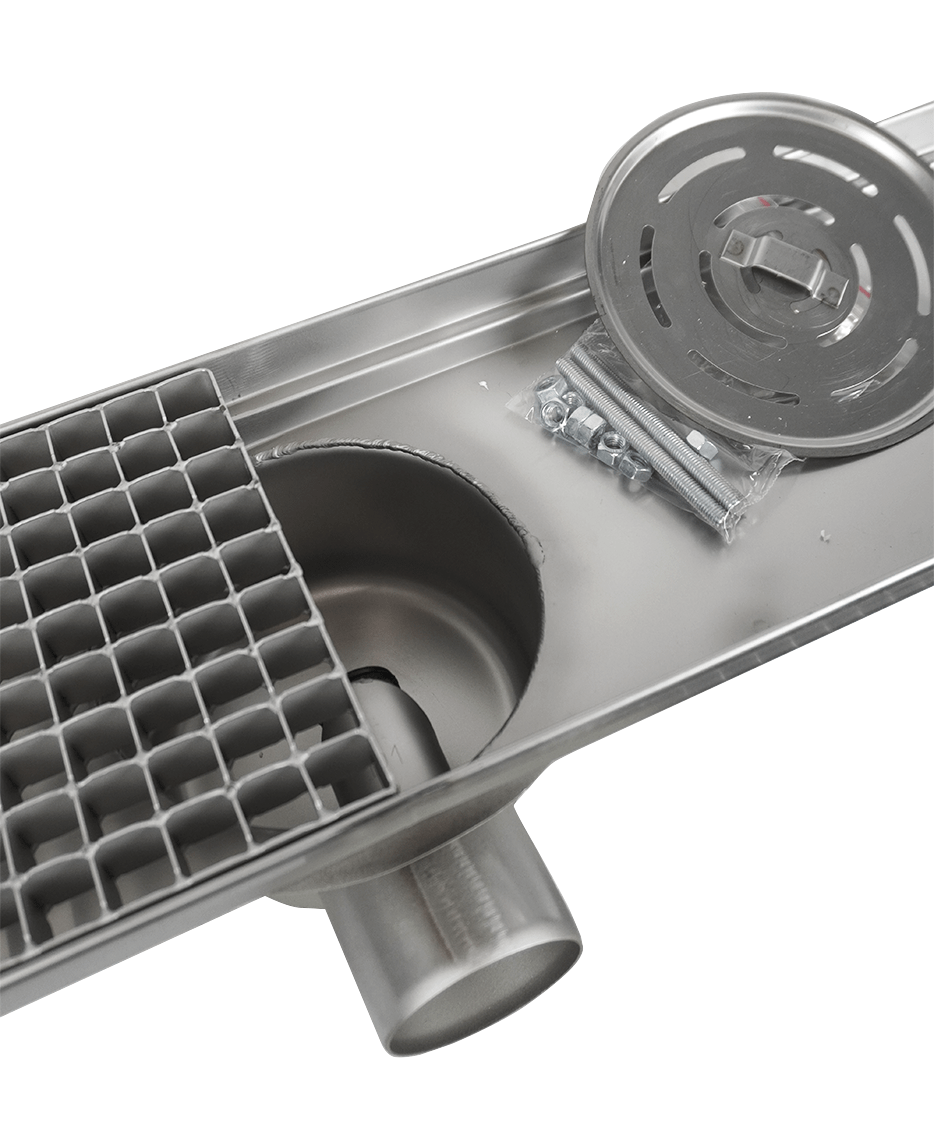 Combisteel Floor Grid 891x200mm, Stainless Steel Drainage System 6