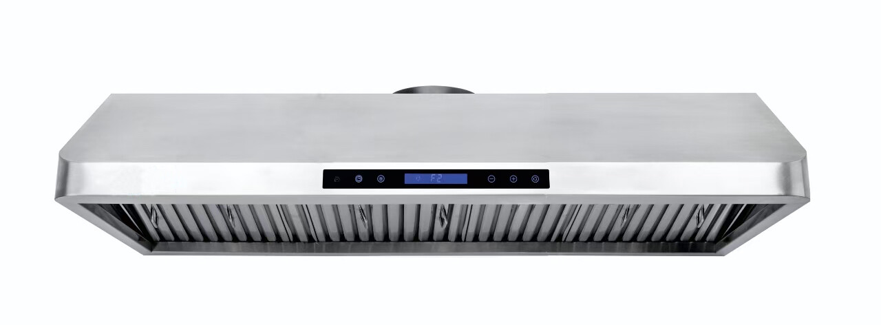 Combisteel Mounted Hood 1200mm, 1530 m³/h, Stainless Steel 1