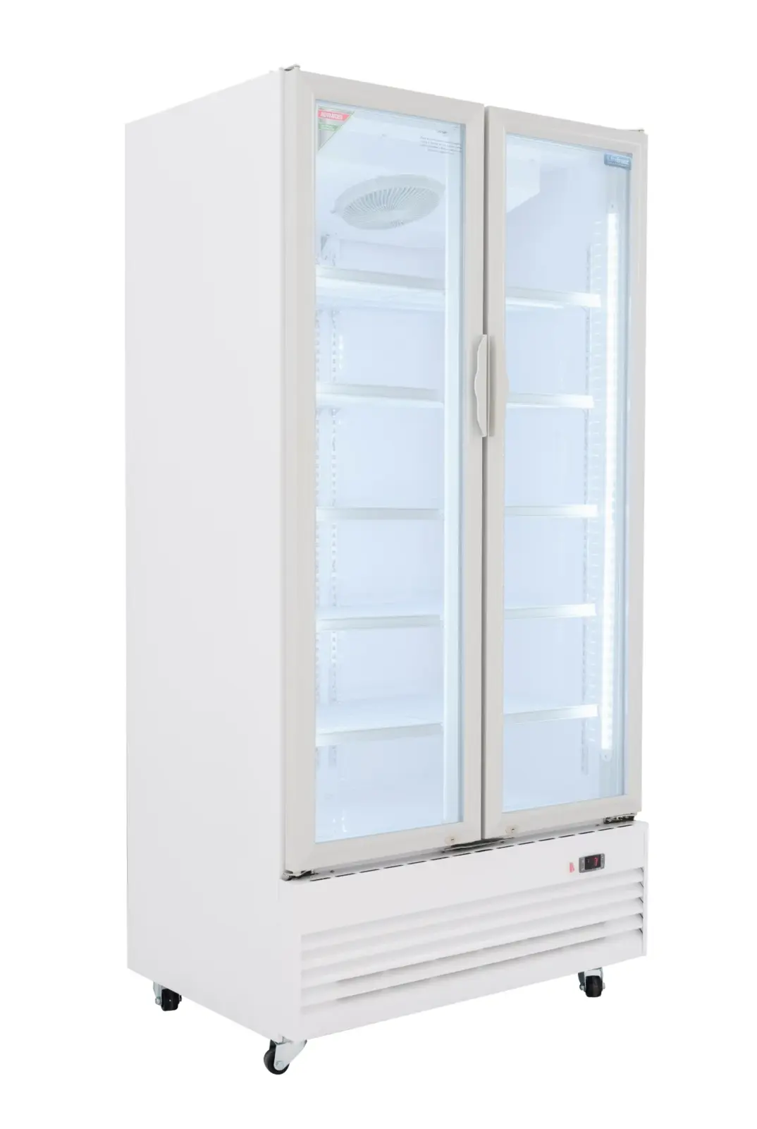 Unifrost GDR1000 2 Door Display Fridge 800L Commercial Refrigerator 2
