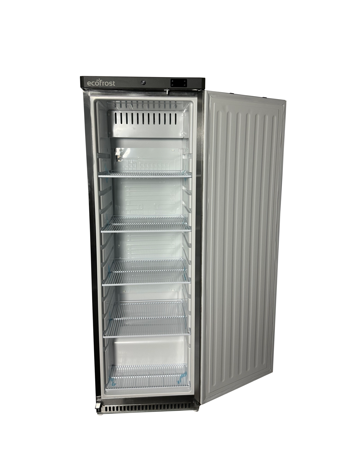 Ecofrost Single Door Refrigerator 600L, Stainless Steel, Digital Control 6