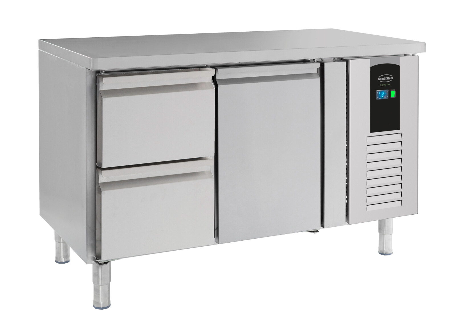 Combisteel Energy Line Refrigerated Counter, 1 Door 2 Drawers, 142L 1
