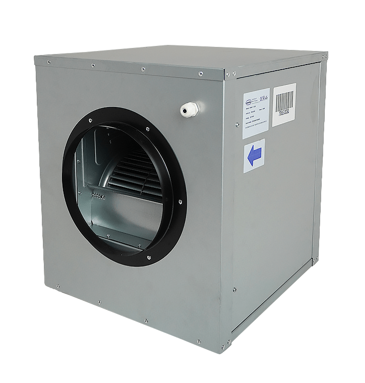 Combisteel Fan In Box 7/7/1250, 2000 m³/h Exhaust Ventilation 1