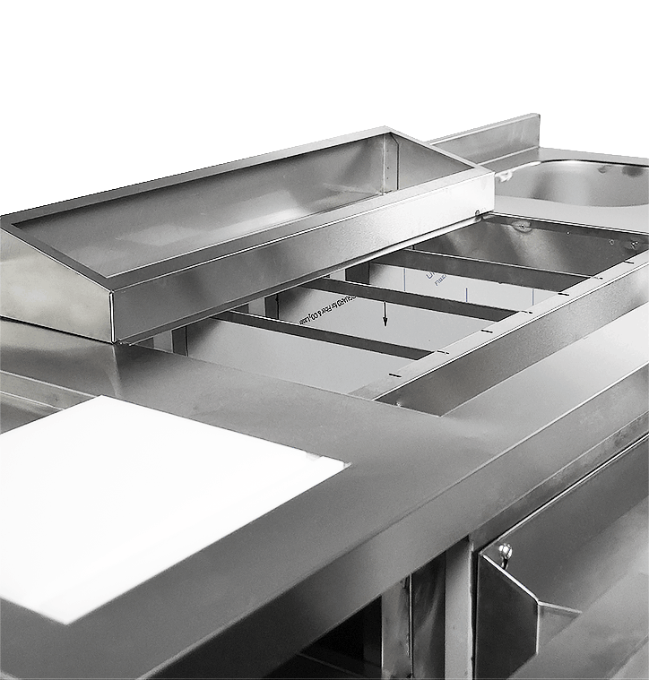 Combisteel Refrigerated Cocktail Bar Station 3 Drawer, 1790mm 4