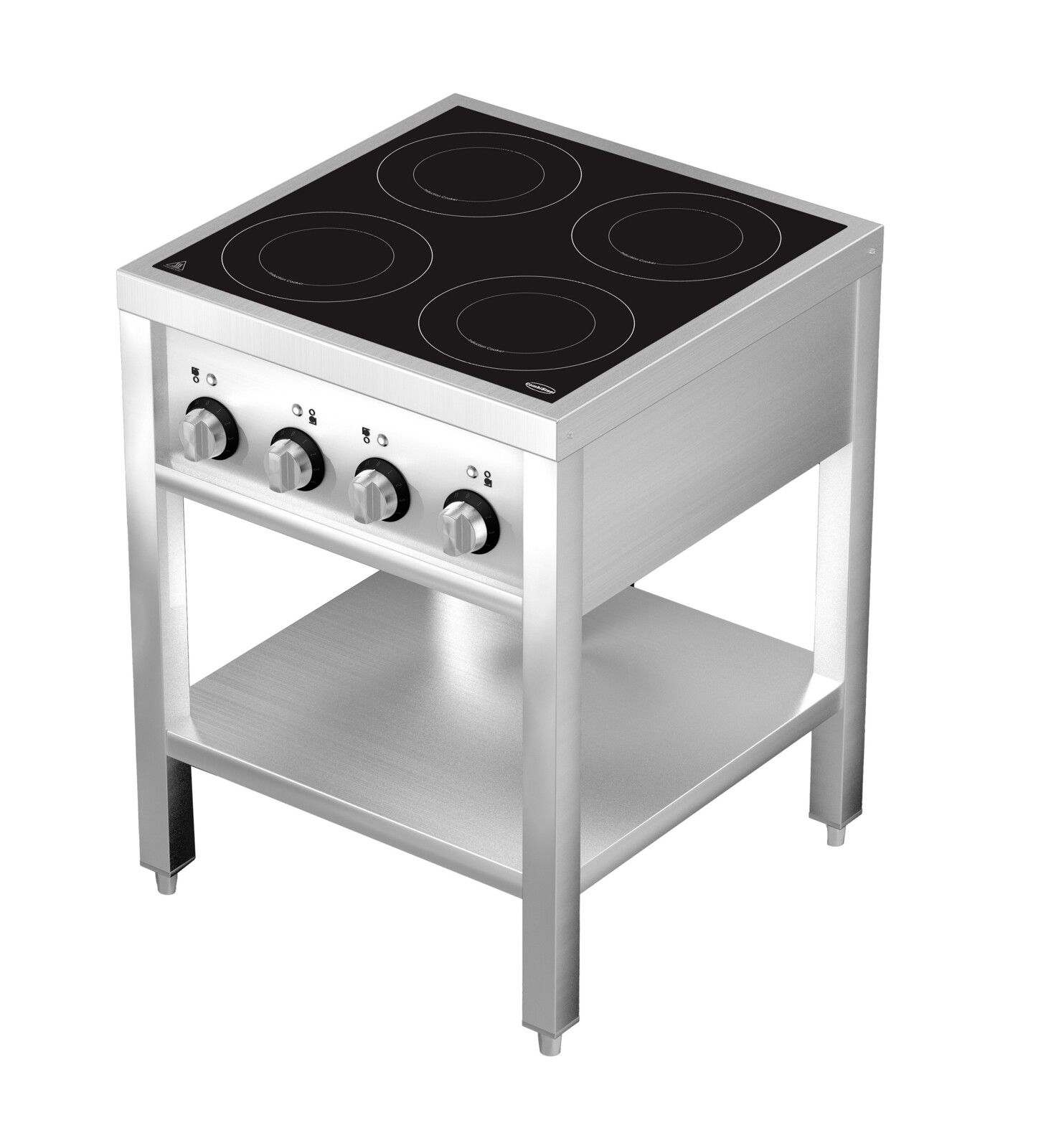 Combisteel 4 Hob Induction Stove, 14 kW, Open Frame Freestanding 2