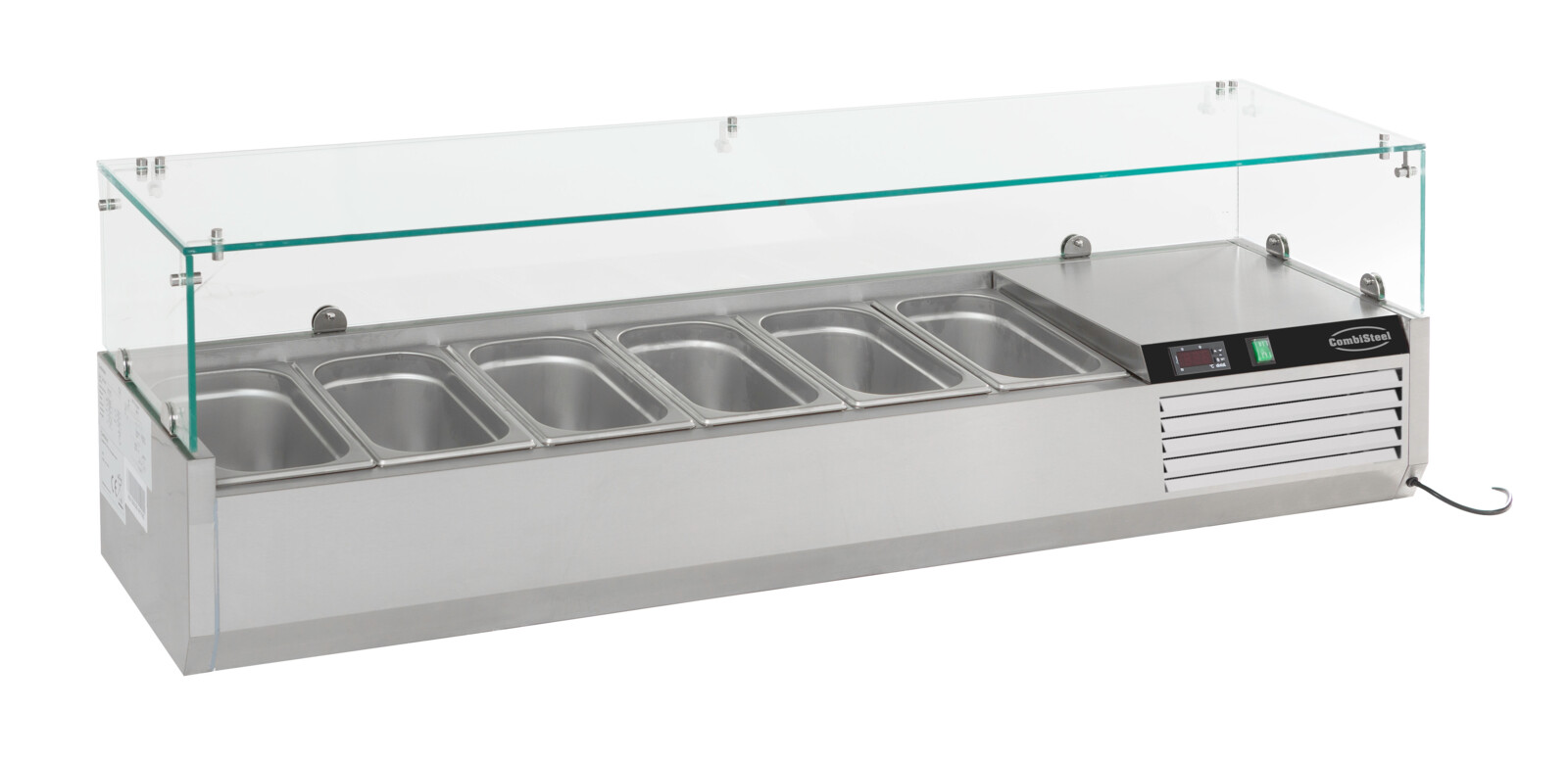 Combisteel Refrigerated Counter Top 6 x 1/4 GN, Static Cooling 1
