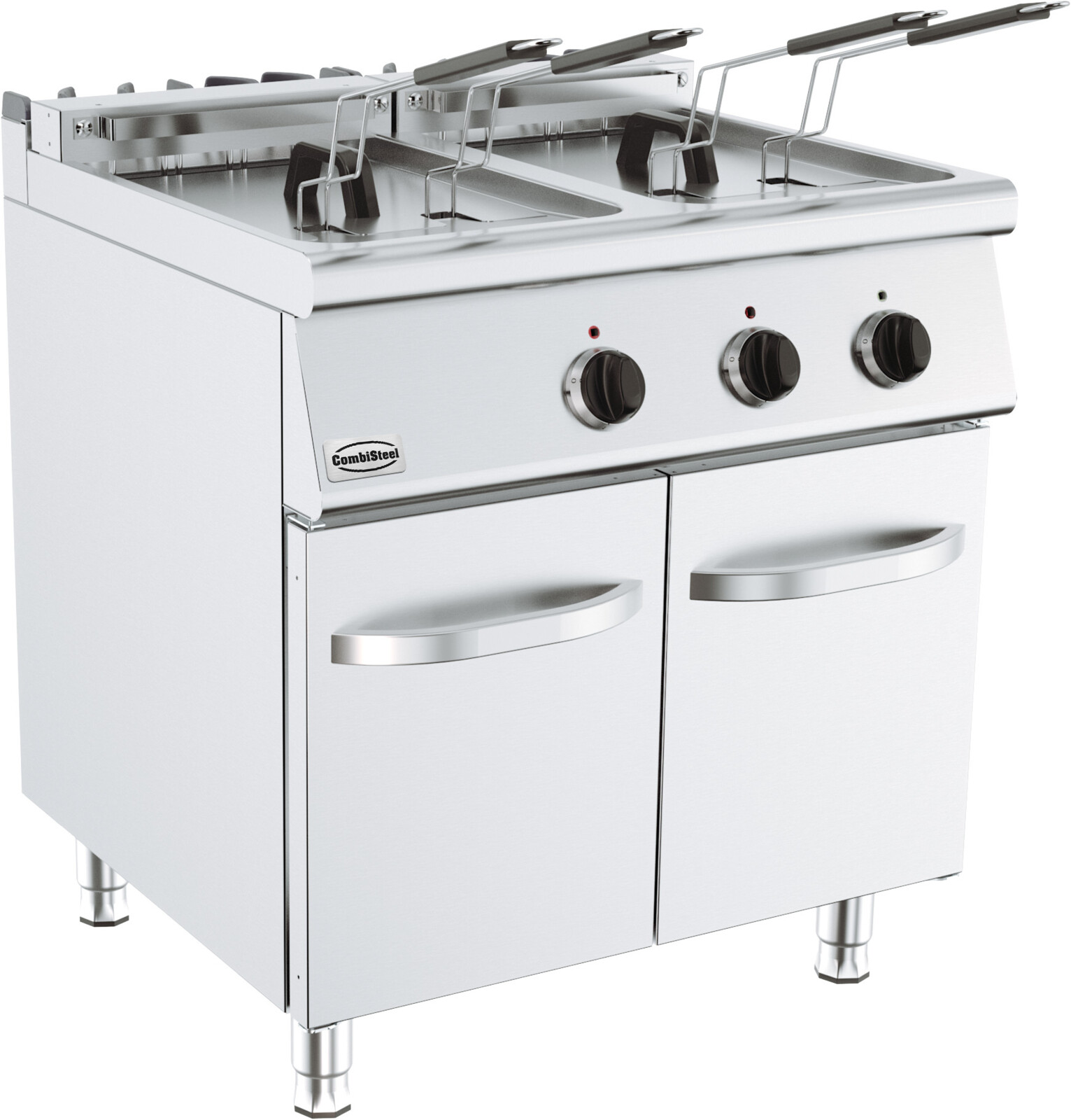 Combisteel Base 700 Electric Fryer 2x18L, 28kW Freestanding 1