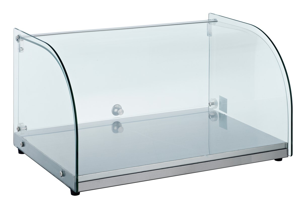 Combisteel Neutral Display 25L Tabletop Curved Window 1