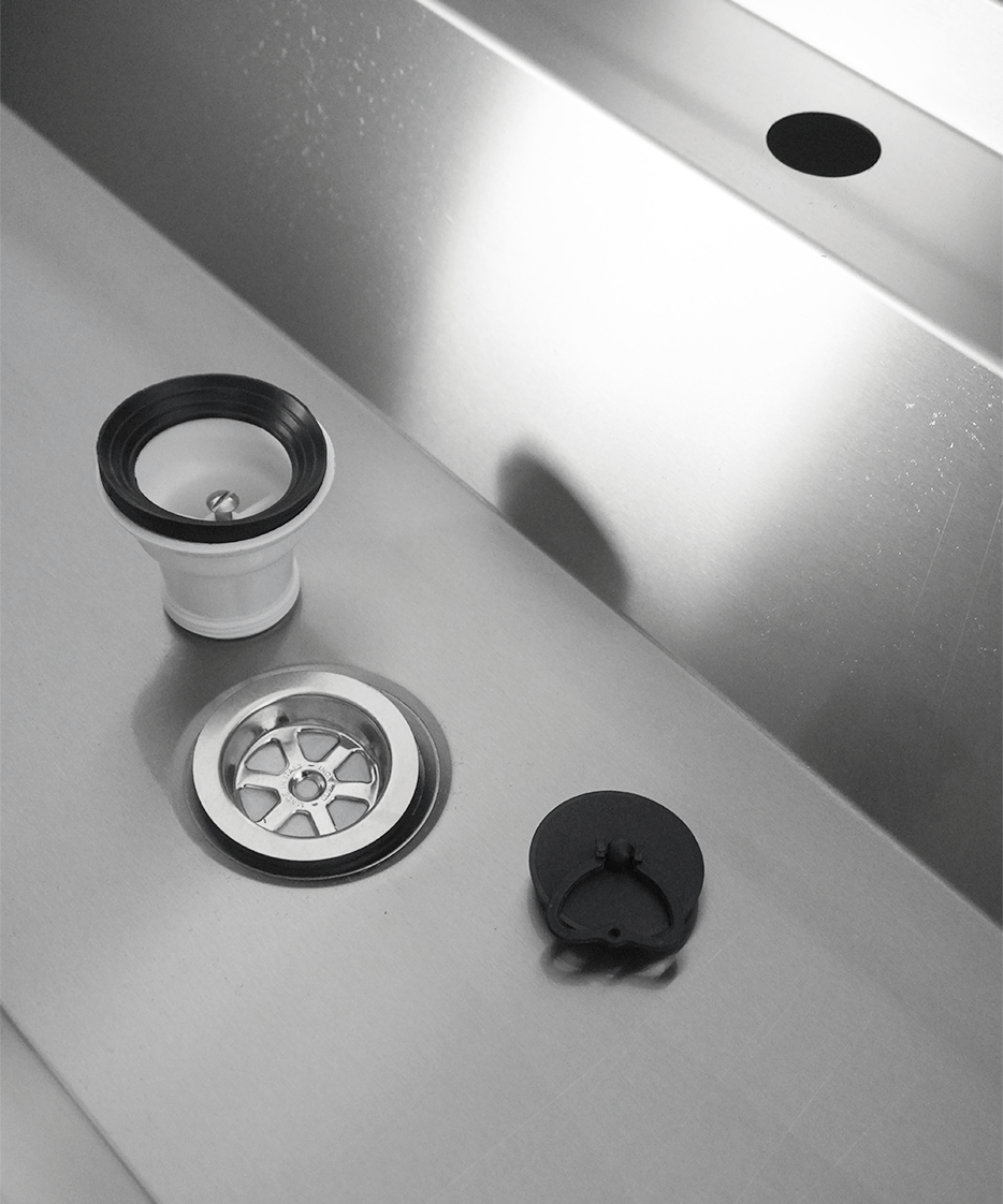 Combisteel Triple Basin Wash Sink 1800mm, 3 Taps, Stainless Steel 6
