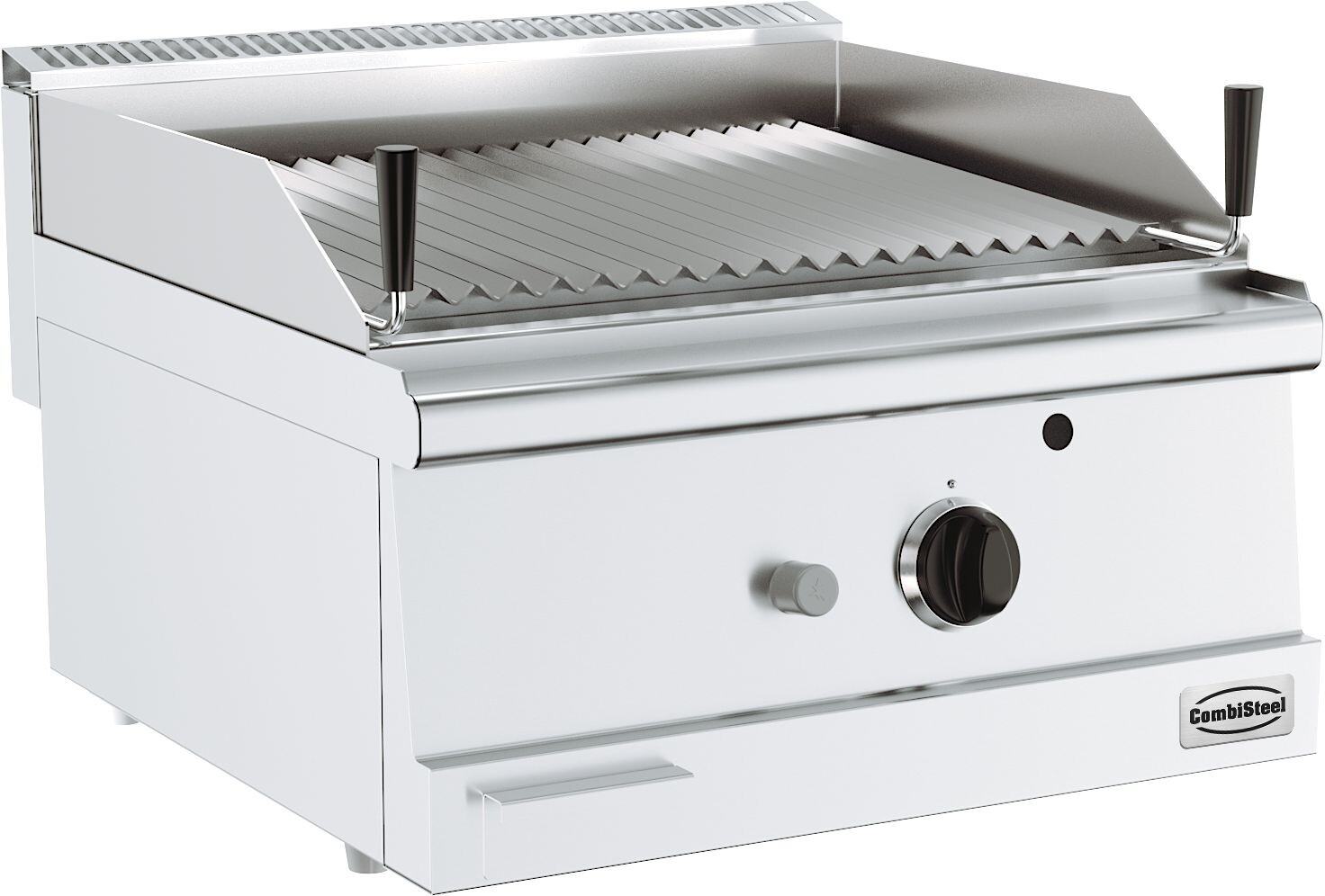 Combisteel Base 600 Gas Lava Stone Grill, 8.5 kW Tabletop 1