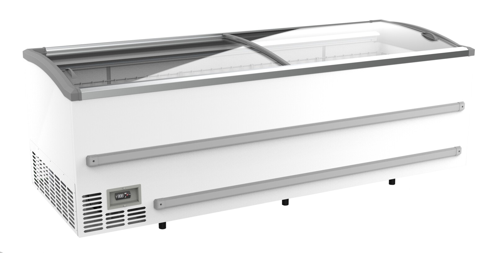 Combisteel Supermarket Chest Freezer 1216L Manual Defrost White 1
