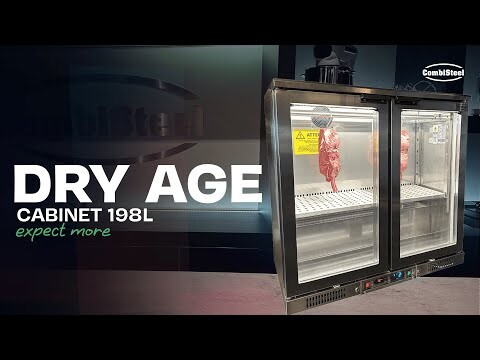 Combisteel Dry Age Cabinet 198L, Dual Door, Stainless Steel 6