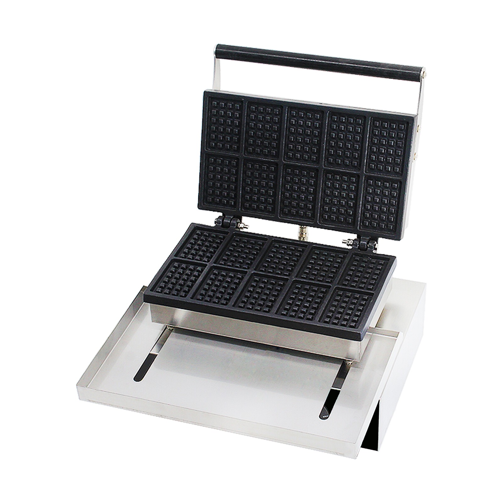 Combisteel Belgian Waffle Iron 10-Piece, 1.75 kW Tabletop 4