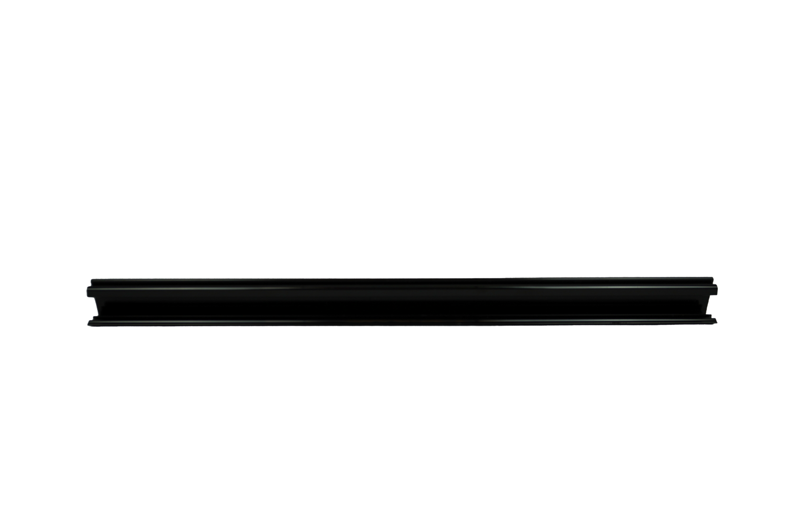 Combisteel Pricecard Holder Middle Shelves Black 545mm 3